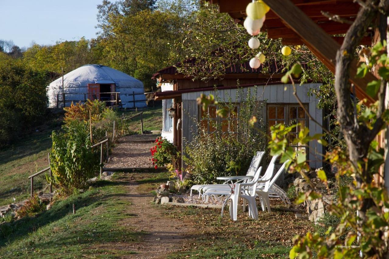 Hotel La Ferme Saint Jean - Les Yourtes Exterior foto